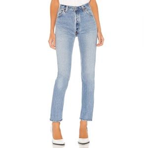 RE/Done x Levis High Rise Ankle Crop